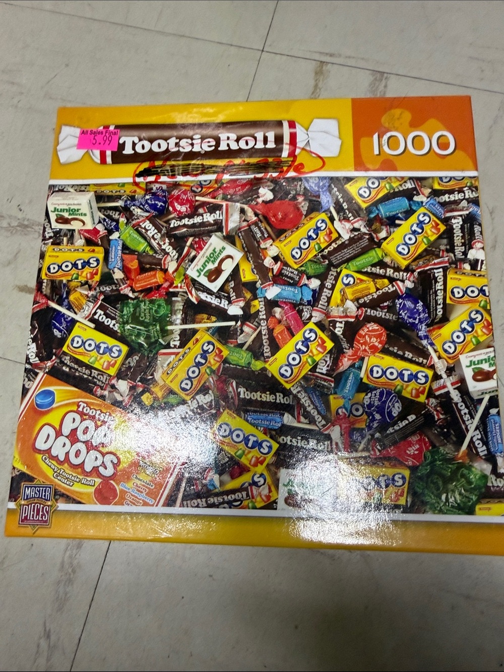 Toostsie roll puzzle